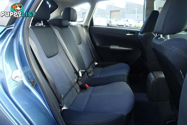 2007 SUBARU IMPREZA RX (AWD) MY08 HATCH, 5 DOORS, 5 SEATS