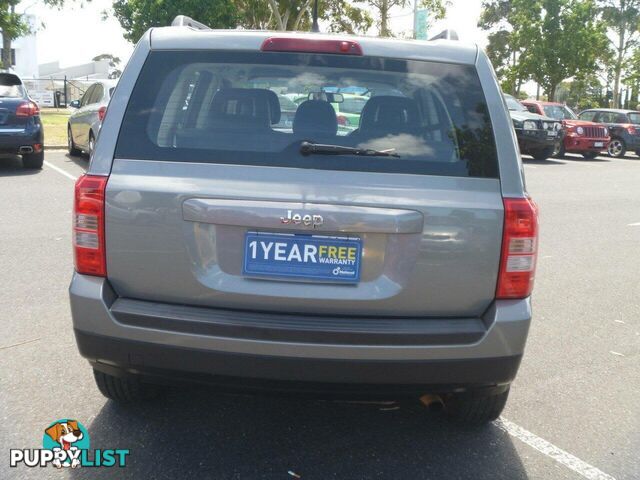 2013 JEEP PATRIOT SPORT (4X2) MK MY12 SUV, 4 DOORS, 5 SEATS