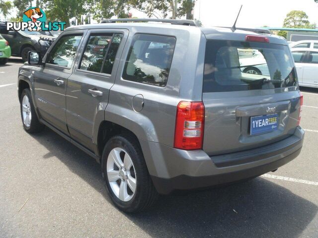 2013 JEEP PATRIOT SPORT (4X2) MK MY12 SUV, 4 DOORS, 5 SEATS