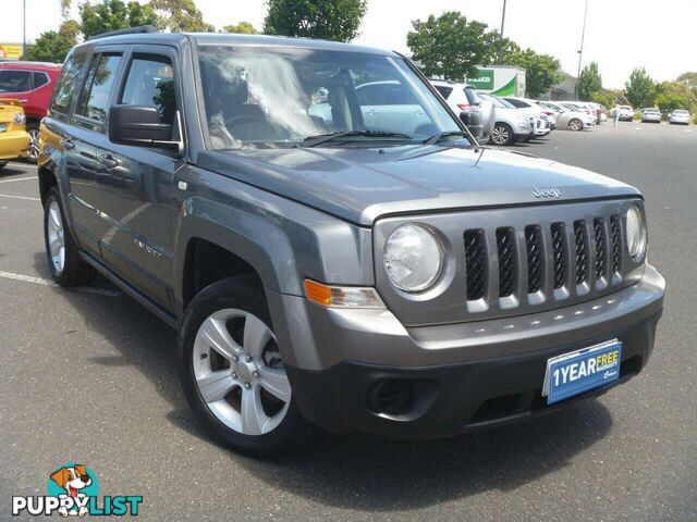 2013 JEEP PATRIOT SPORT (4X2) MK MY12 SUV, 4 DOORS, 5 SEATS