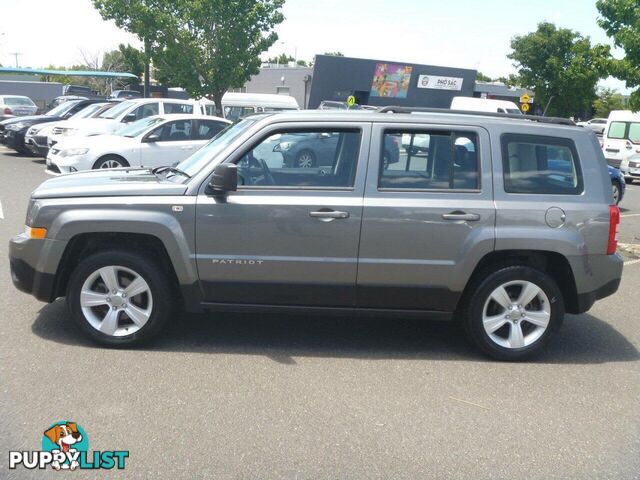 2013 JEEP PATRIOT SPORT (4X2) MK MY12 SUV, 4 DOORS, 5 SEATS