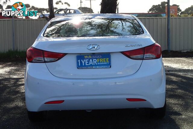2013 HYUNDAI ELANTRA ACTIVE MD2 SEDAN, 4 DOORS, 5 SEATS