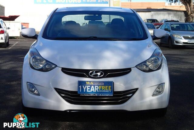 2013 HYUNDAI ELANTRA ACTIVE MD2 SEDAN, 4 DOORS, 5 SEATS