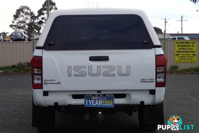 2015 ISUZU D-MAX SX HI-RIDE (4X2) TF MY15 UTE TRAY, 4 DOORS, 5 SEATS