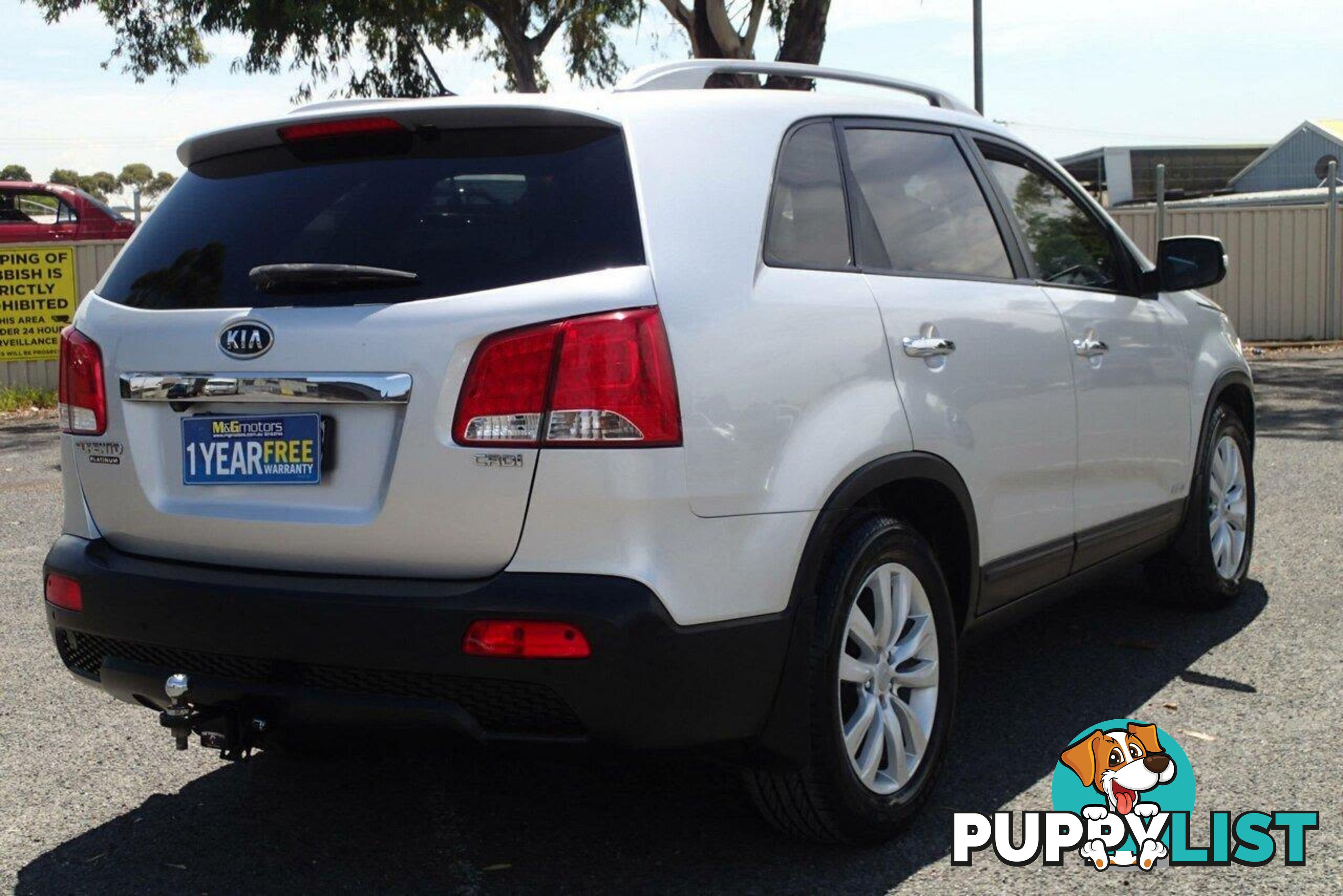 2010 KIA SORENTO PLATINUM (4X4) XM SUV, 4 DOORS, 7 SEATS