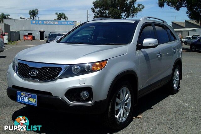 2010 KIA SORENTO PLATINUM (4X4) XM SUV, 4 DOORS, 7 SEATS