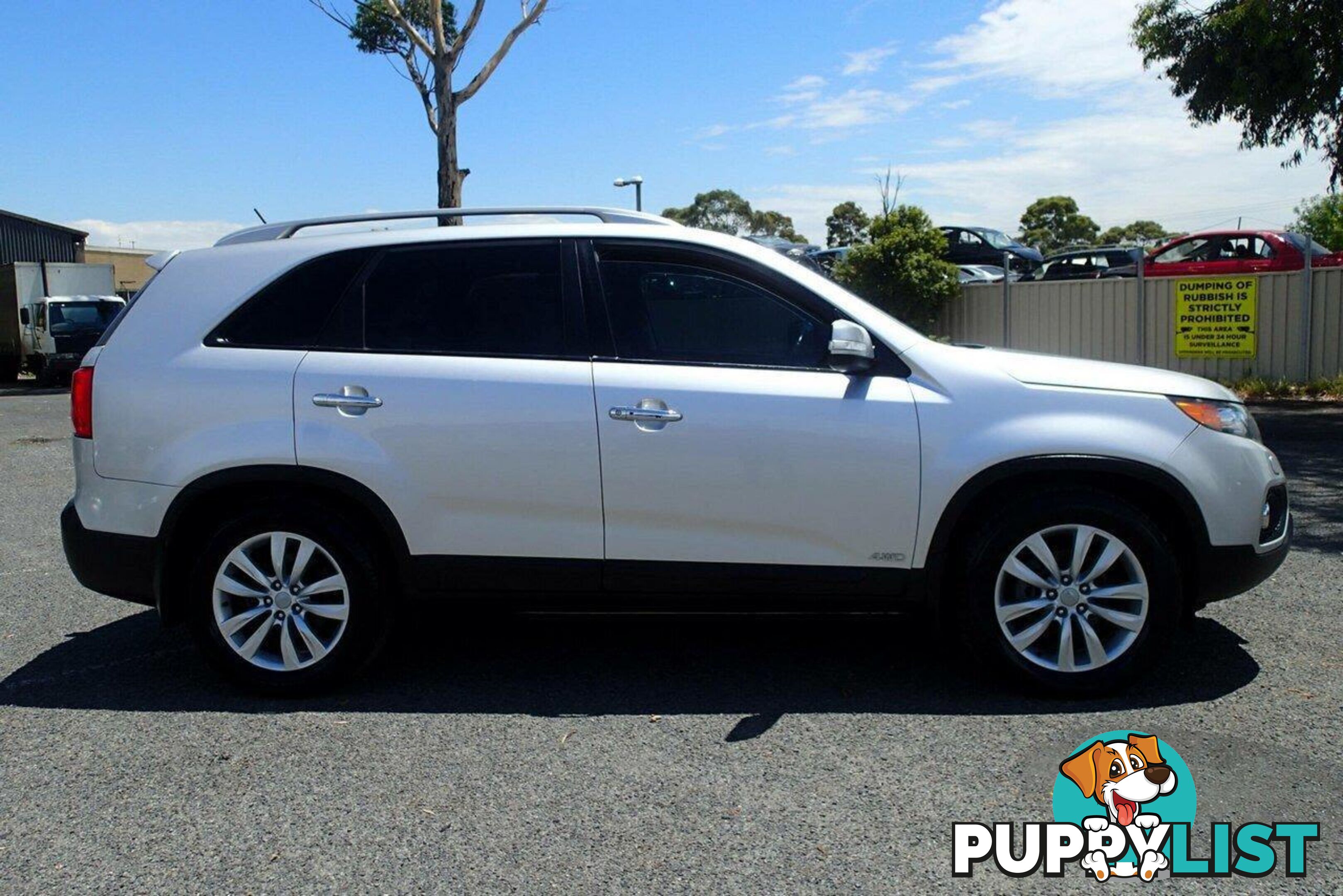 2010 KIA SORENTO PLATINUM (4X4) XM SUV, 4 DOORS, 7 SEATS