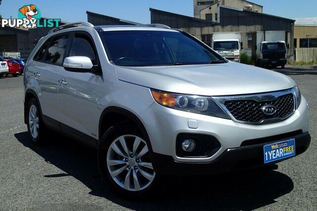 2010 KIA SORENTO PLATINUM (4X4) XM SUV, 4 DOORS, 7 SEATS