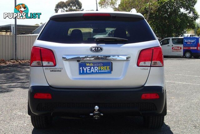 2010 KIA SORENTO PLATINUM (4X4) XM SUV, 4 DOORS, 7 SEATS