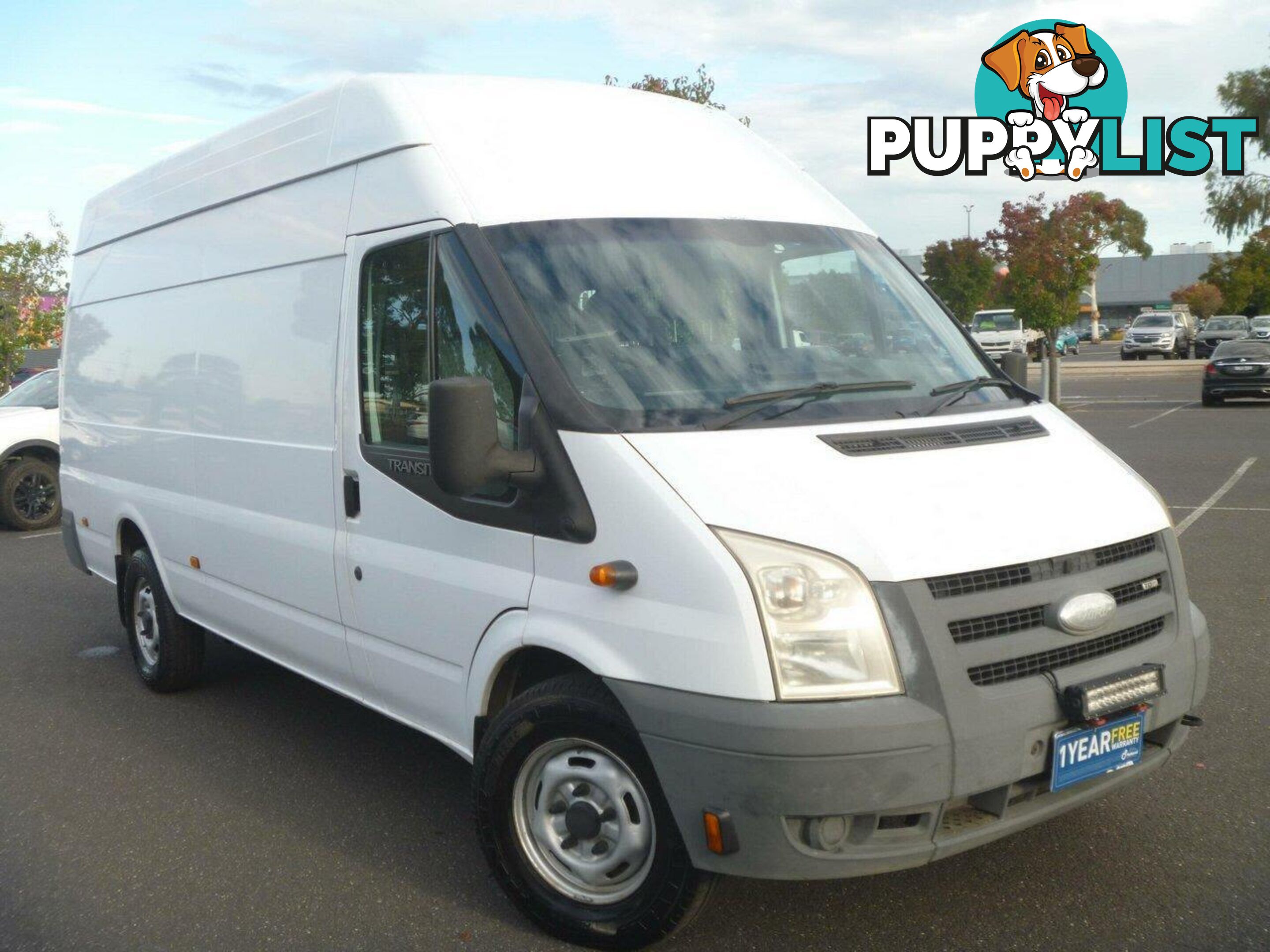 2008 FORD TRANSIT JUMBO LWB HIGH ROOF VM MY08 COMMERCIAL, 2 DOORS, 3 SEATS