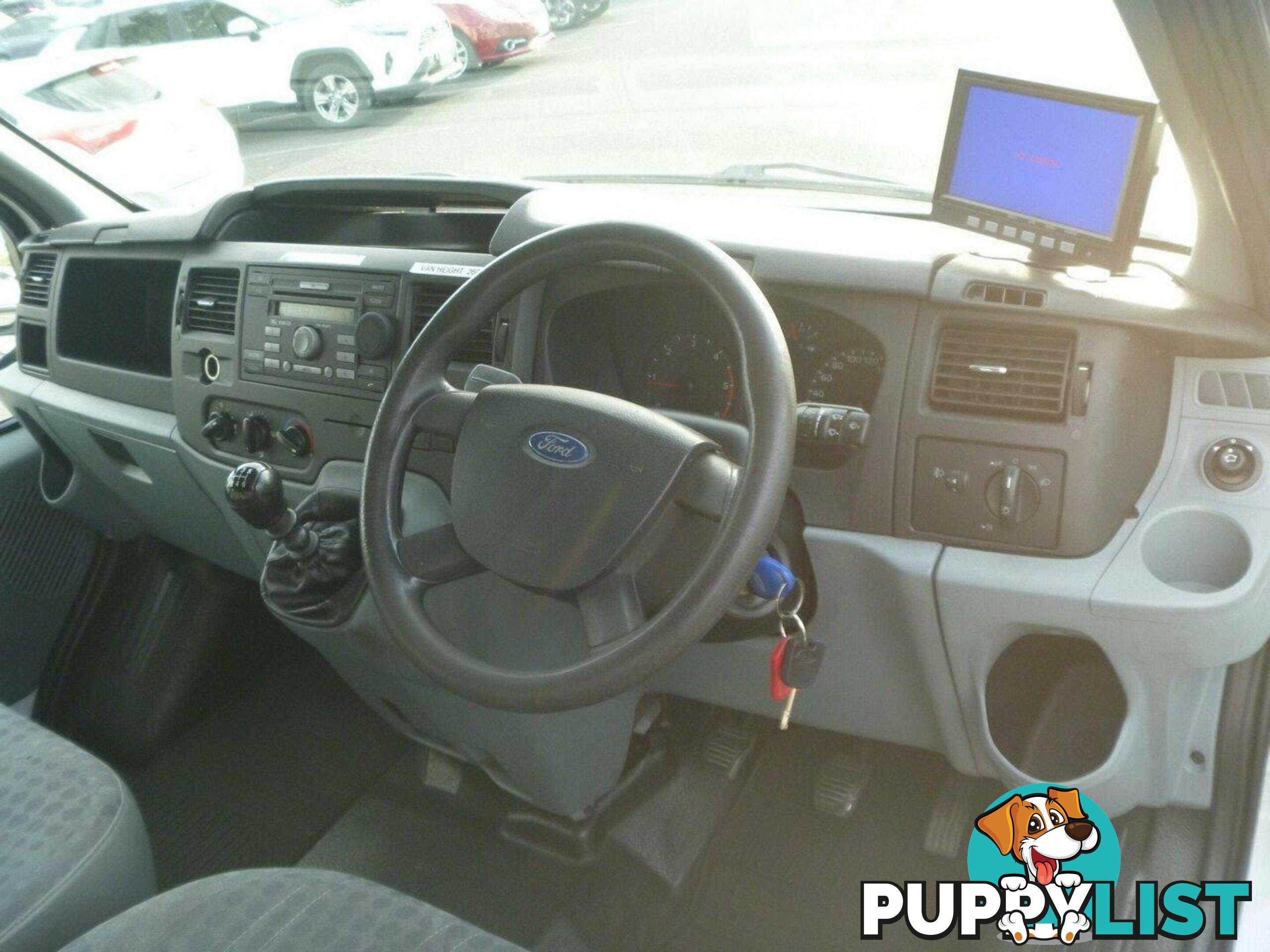 2008 FORD TRANSIT JUMBO LWB HIGH ROOF VM MY08 COMMERCIAL, 2 DOORS, 3 SEATS