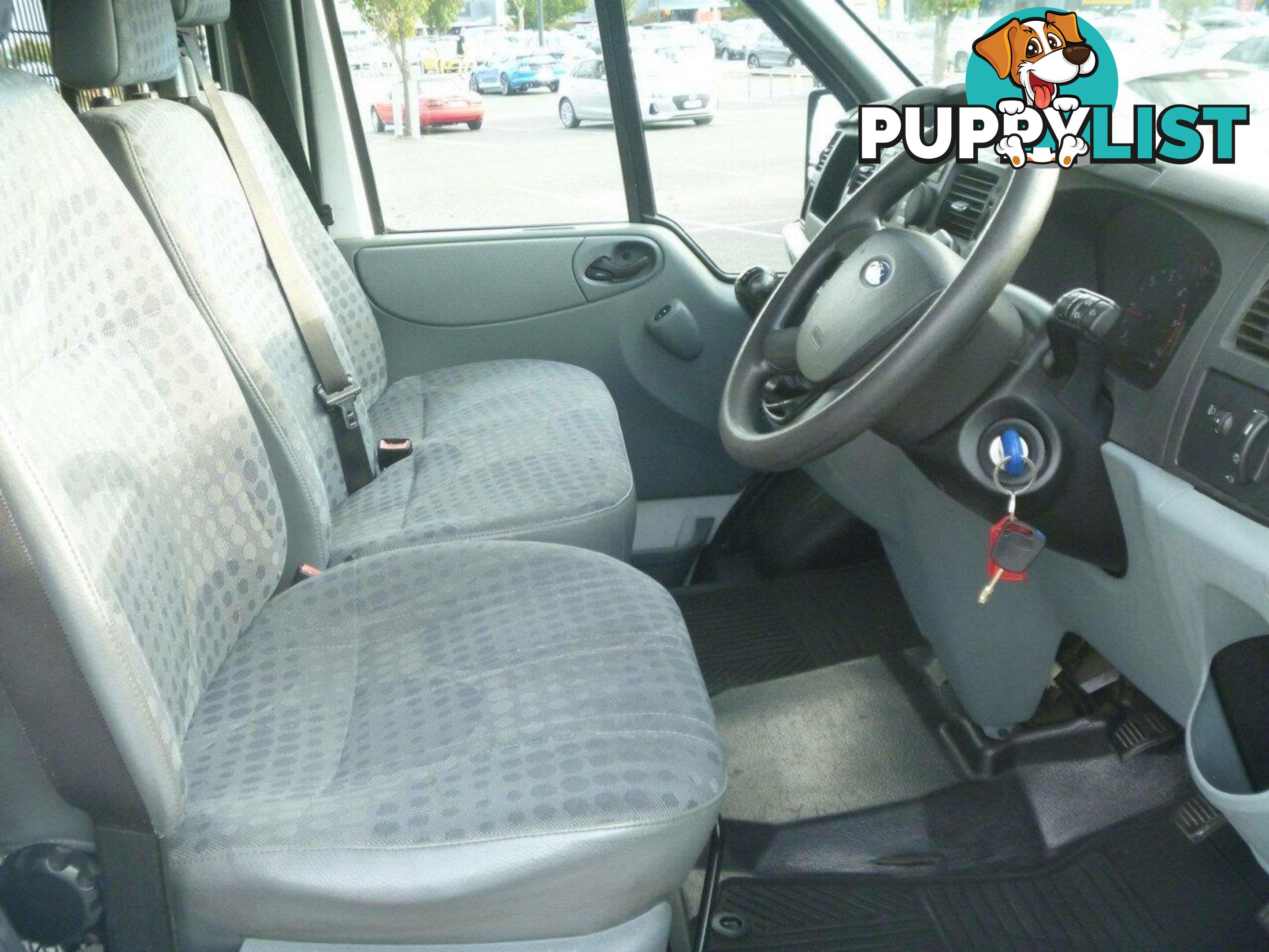 2008 FORD TRANSIT JUMBO LWB HIGH ROOF VM MY08 COMMERCIAL, 2 DOORS, 3 SEATS