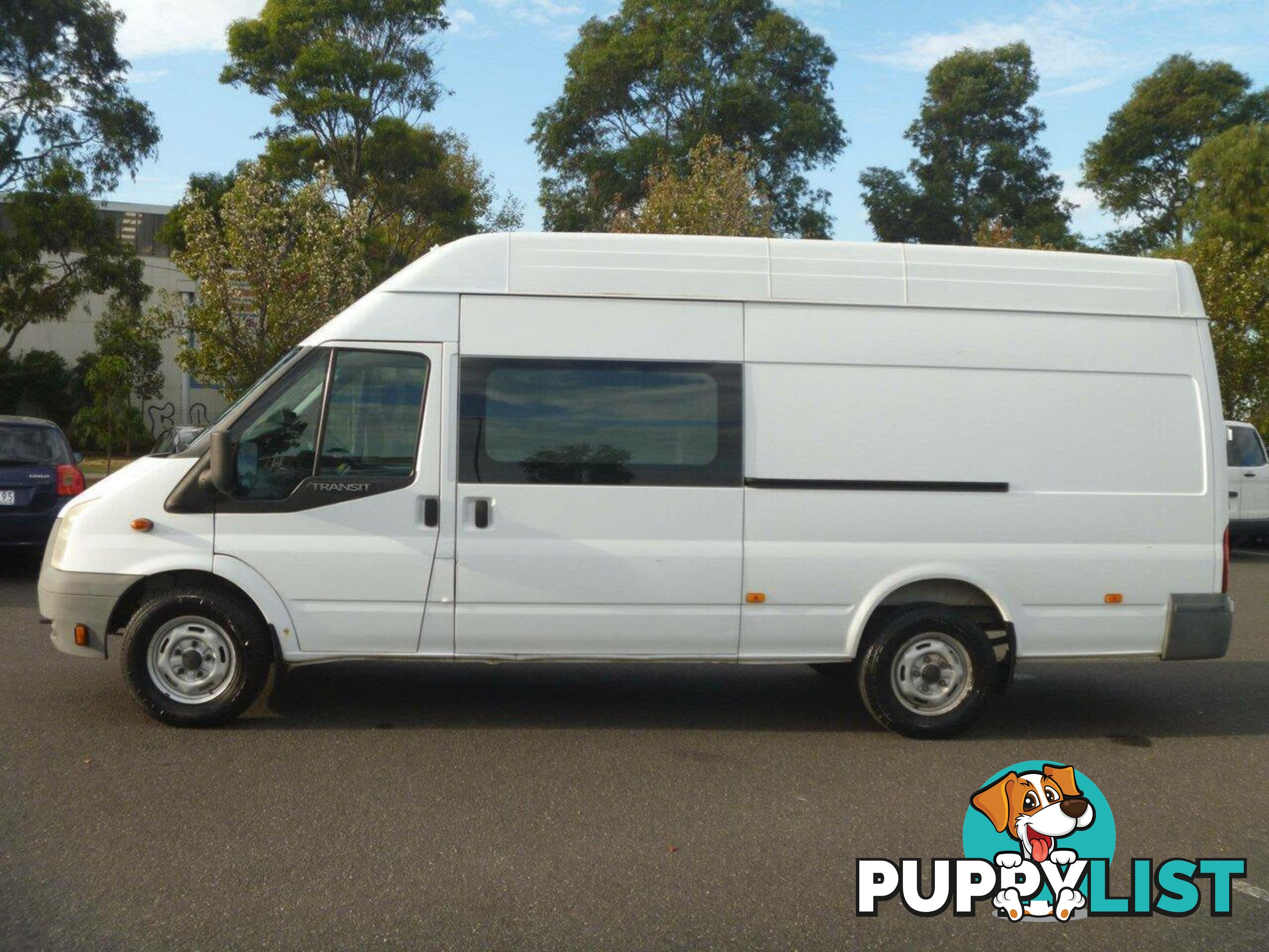 2008 FORD TRANSIT JUMBO LWB HIGH ROOF VM MY08 COMMERCIAL, 2 DOORS, 3 SEATS