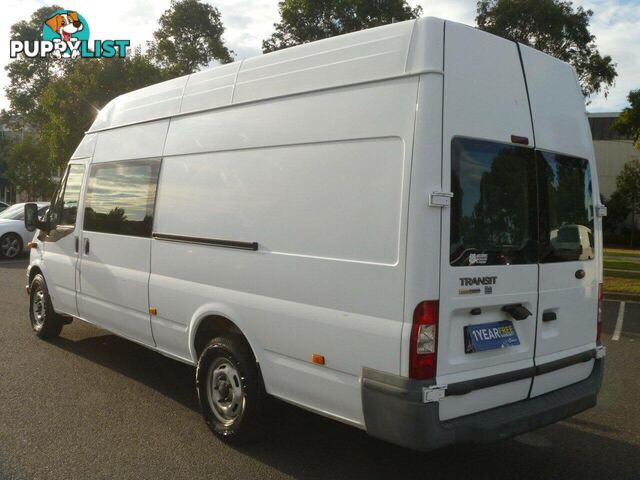2008 FORD TRANSIT JUMBO LWB HIGH ROOF VM MY08 COMMERCIAL, 2 DOORS, 3 SEATS