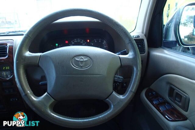 2000 TOYOTA LANDCRUISER PRADO GRANDE (4X4) VZJ95R SUV, 4 DOORS, 8 SEATS