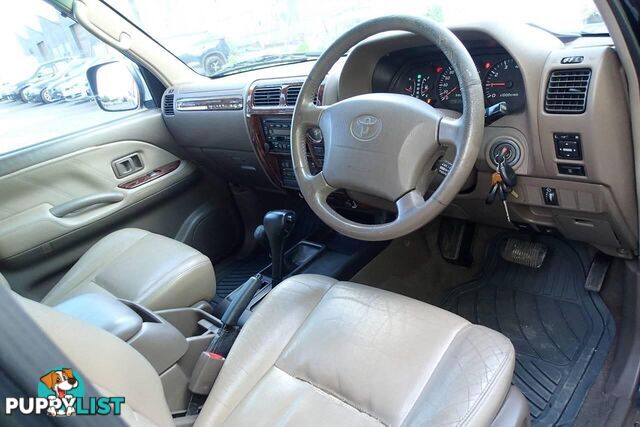 2000 TOYOTA LANDCRUISER PRADO GRANDE (4X4) VZJ95R SUV, 4 DOORS, 8 SEATS