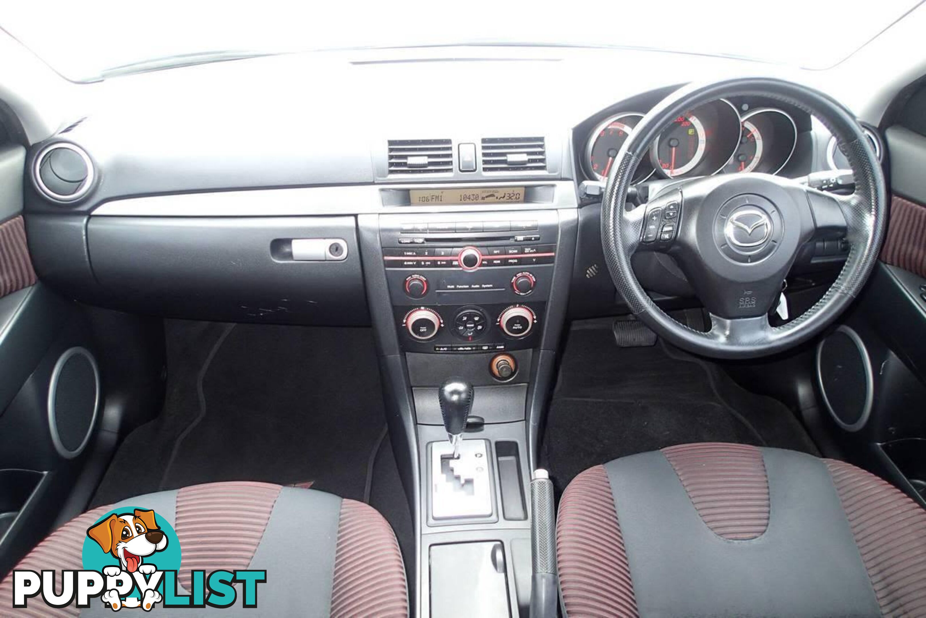 2004 MAZDA 3 SP23 BK SEDAN, 4 DOORS, 5 SEATS