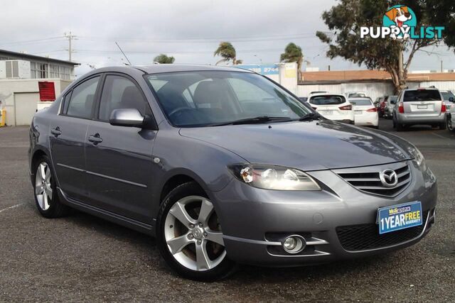 2004 MAZDA 3 SP23 BK SEDAN, 4 DOORS, 5 SEATS