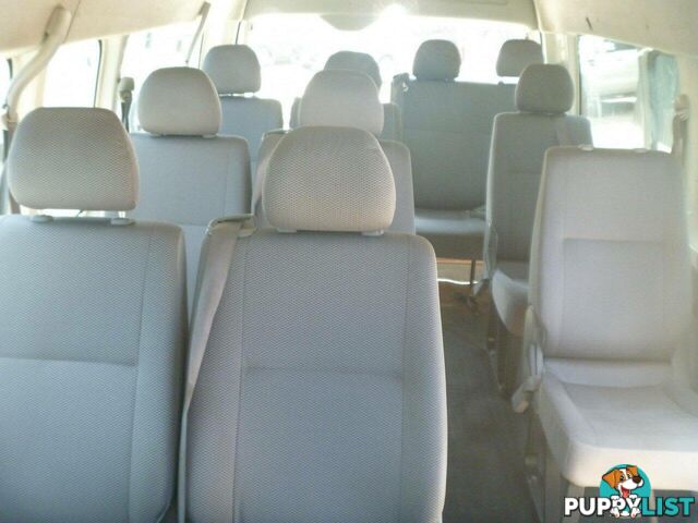 2009 TOYOTA HIACE COMMUTER TRH223R MY07 UPGRADE PEOPLE MOVER, 3 DOORS, 14 SEATS