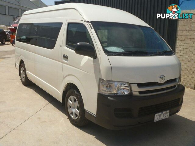 2009 TOYOTA HIACE COMMUTER TRH223R MY07 UPGRADE PEOPLE MOVER, 3 DOORS, 14 SEATS