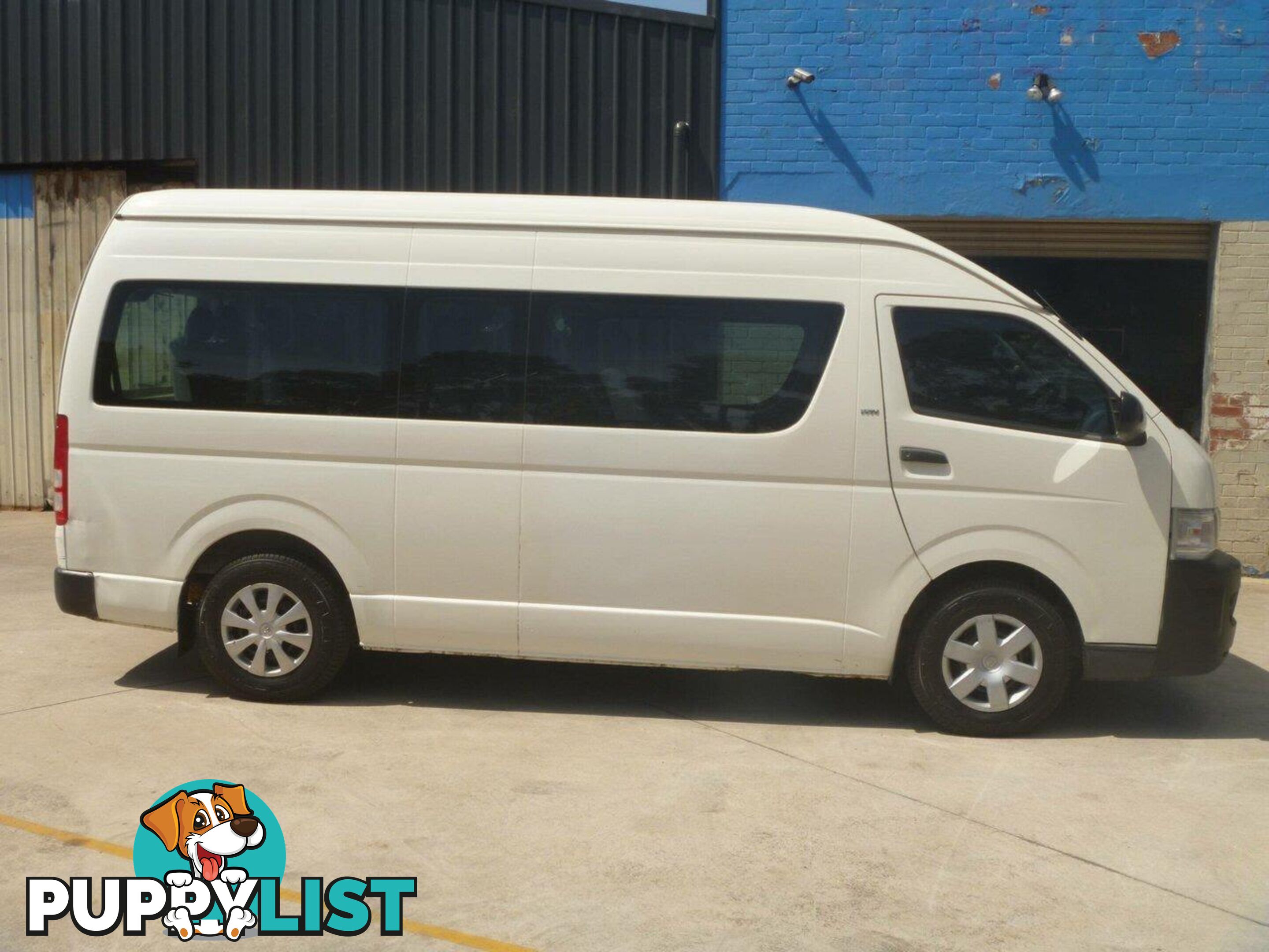 2009 TOYOTA HIACE COMMUTER TRH223R MY07 UPGRADE PEOPLE MOVER, 3 DOORS, 14 SEATS