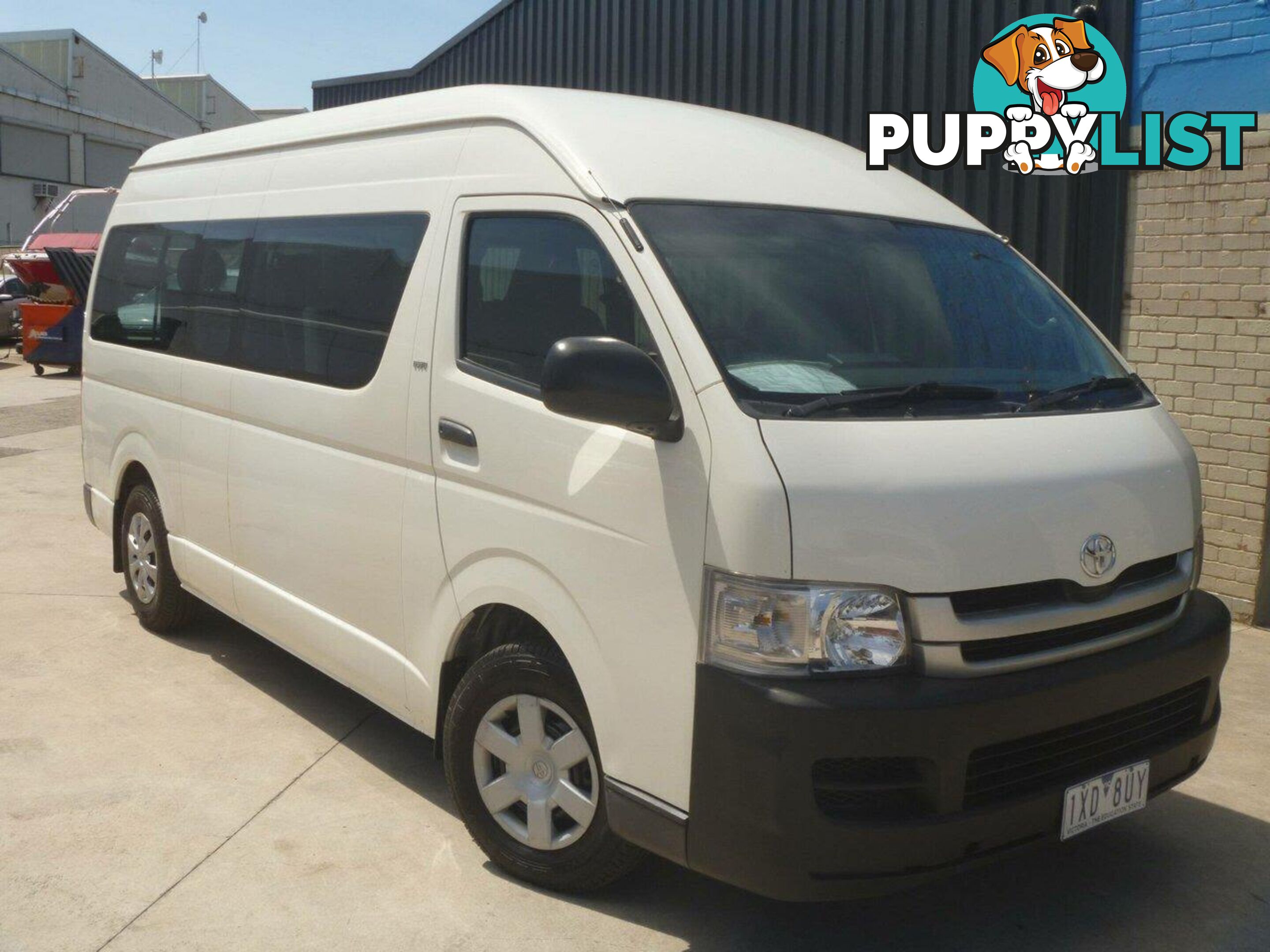 2009 TOYOTA HIACE COMMUTER TRH223R MY07 UPGRADE PEOPLE MOVER, 3 DOORS, 14 SEATS