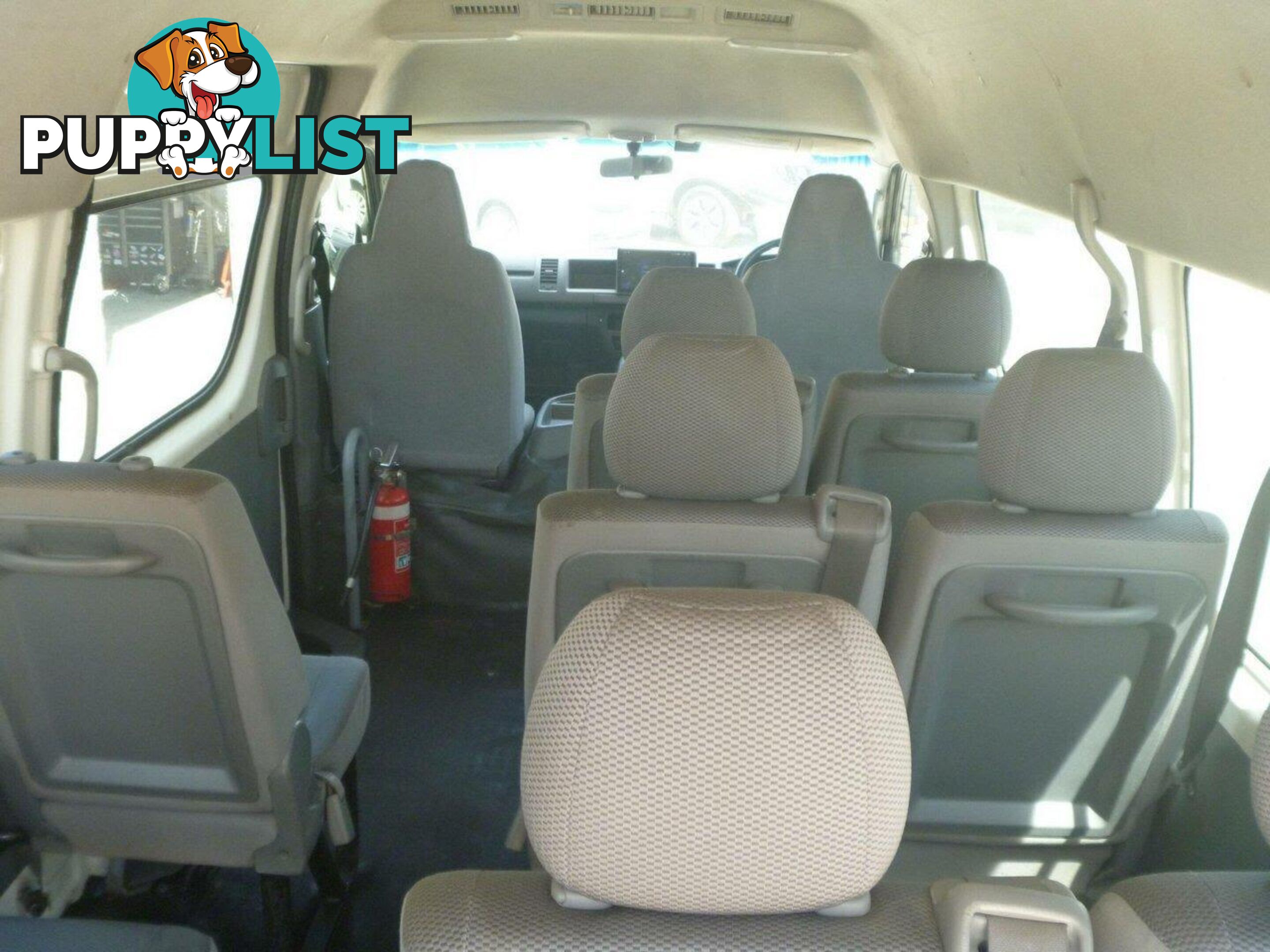 2009 TOYOTA HIACE COMMUTER TRH223R MY07 UPGRADE PEOPLE MOVER, 3 DOORS, 14 SEATS