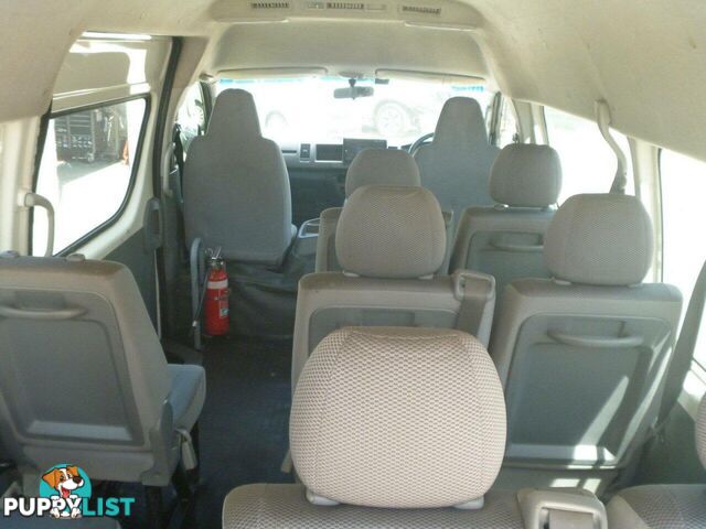 2009 TOYOTA HIACE COMMUTER TRH223R MY07 UPGRADE PEOPLE MOVER, 3 DOORS, 14 SEATS