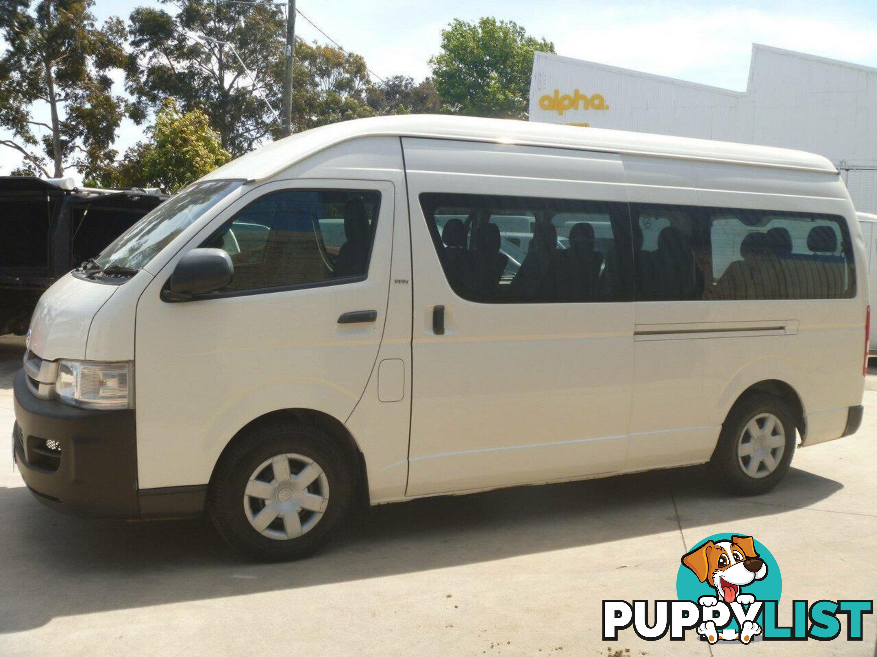 2009 TOYOTA HIACE COMMUTER TRH223R MY07 UPGRADE PEOPLE MOVER, 3 DOORS, 14 SEATS