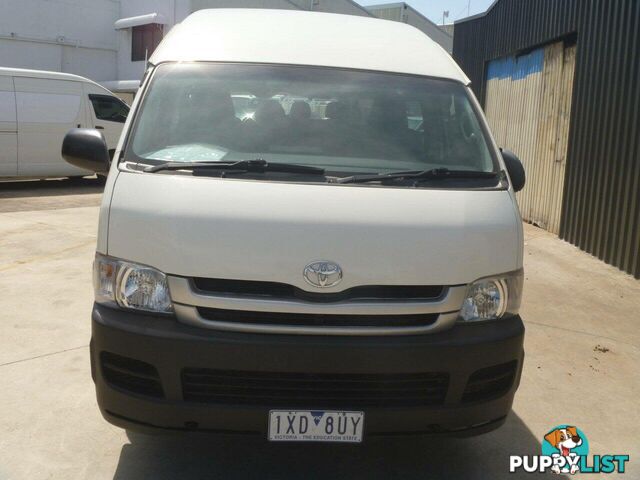 2009 TOYOTA HIACE COMMUTER TRH223R MY07 UPGRADE PEOPLE MOVER, 3 DOORS, 14 SEATS