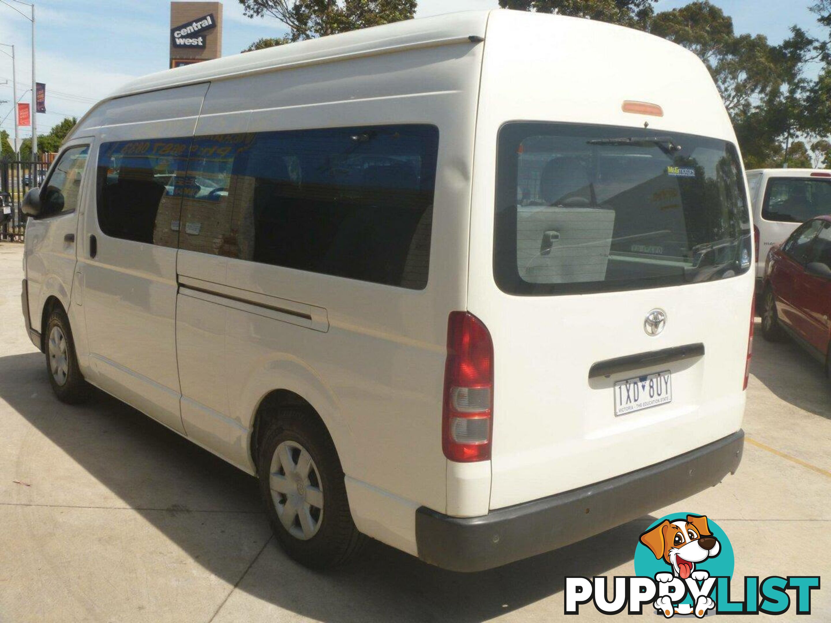 2009 TOYOTA HIACE COMMUTER TRH223R MY07 UPGRADE PEOPLE MOVER, 3 DOORS, 14 SEATS