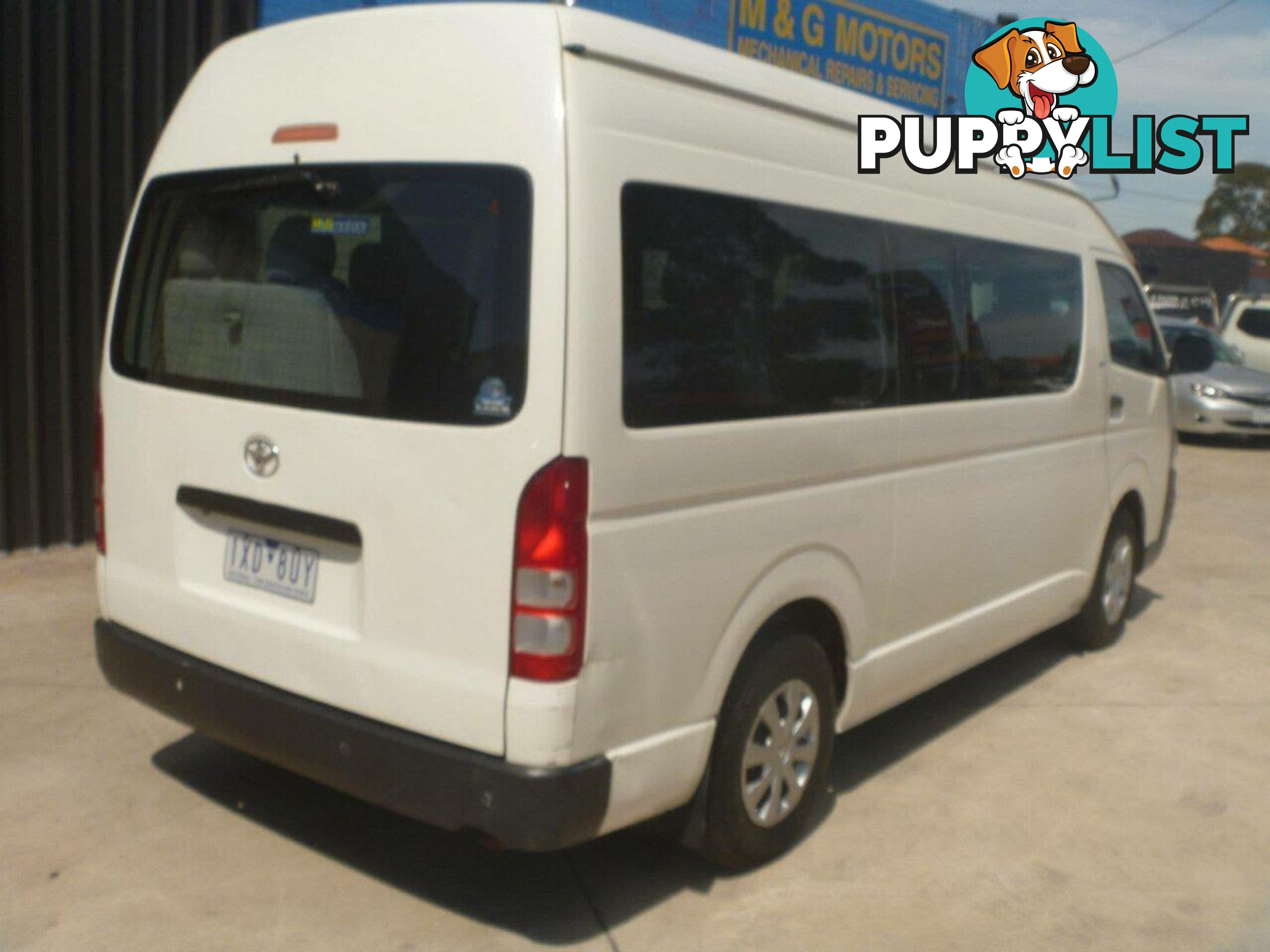 2009 TOYOTA HIACE COMMUTER TRH223R MY07 UPGRADE PEOPLE MOVER, 3 DOORS, 14 SEATS