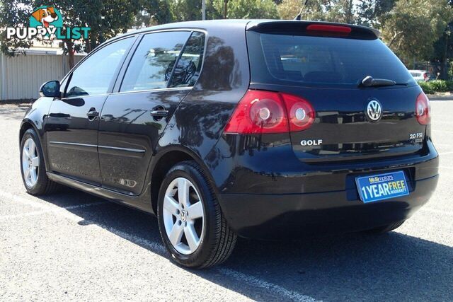 2009 VOLKSWAGEN GOLF 2.0 FSI PACIFIC 1K MY09 HATCH, 5 DOORS, 5 SEATS