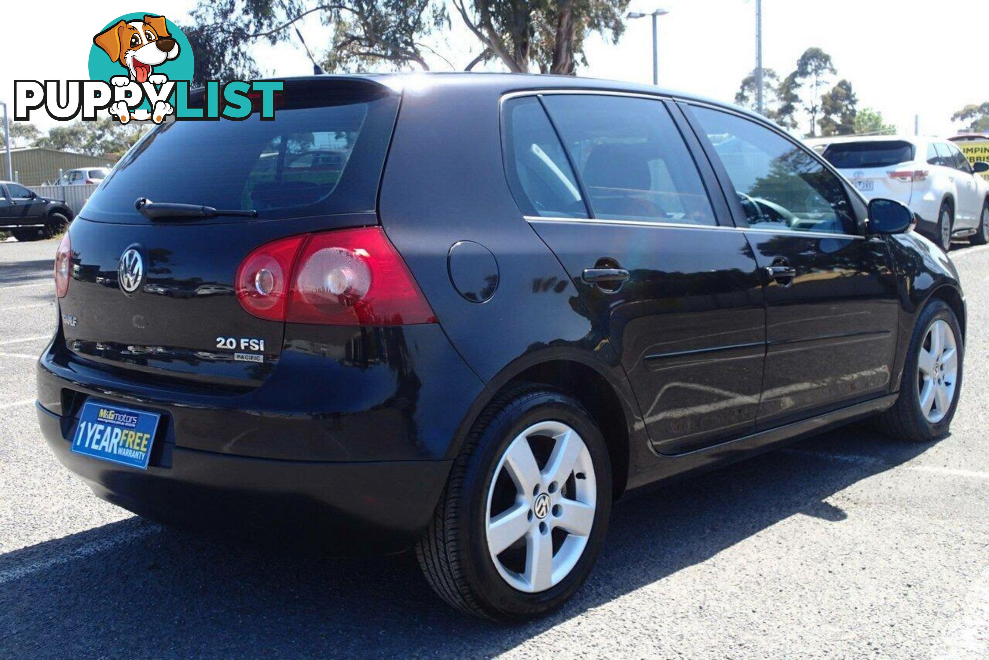 2009 VOLKSWAGEN GOLF 2.0 FSI PACIFIC 1K MY09 HATCH, 5 DOORS, 5 SEATS