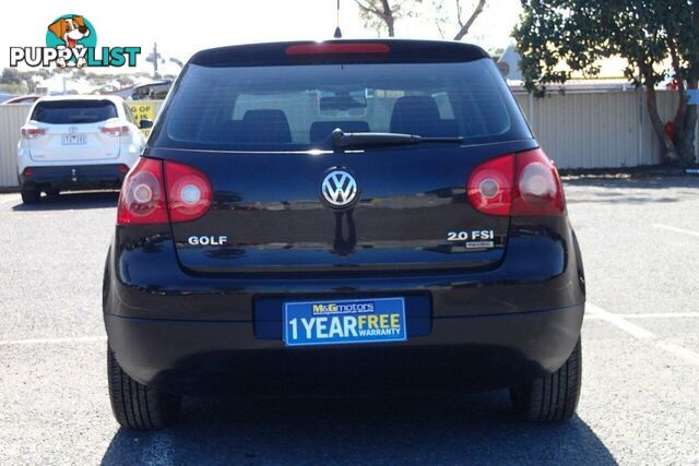 2009 VOLKSWAGEN GOLF 2.0 FSI PACIFIC 1K MY09 HATCH, 5 DOORS, 5 SEATS