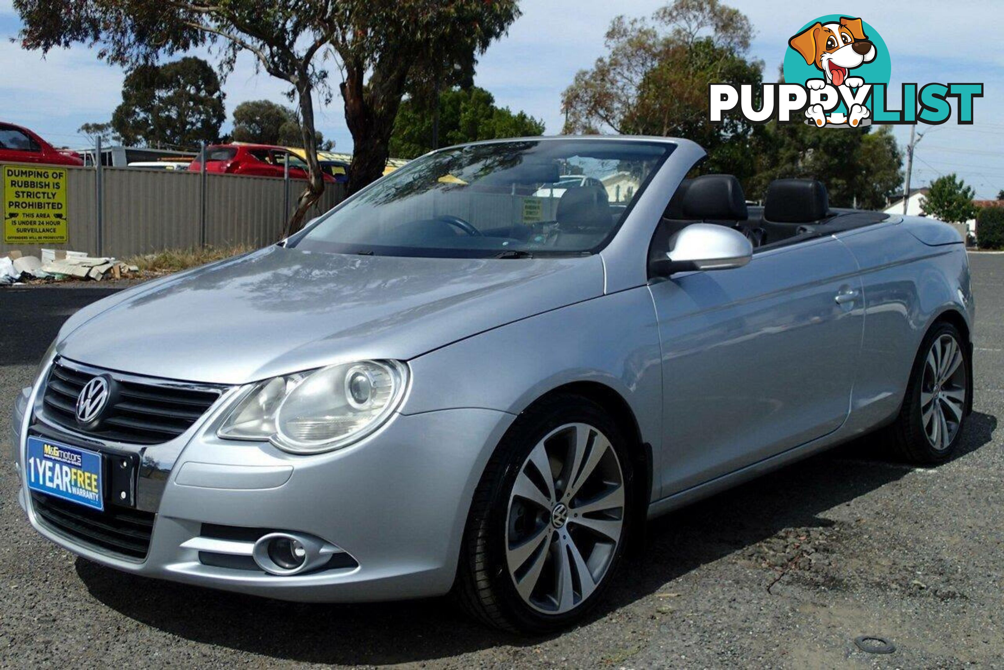 2008 VOLKSWAGEN EOS 147 TSI 1F MY09 UPGRADE CONVERTIBLE, 2 DOORS, 4 SEATS