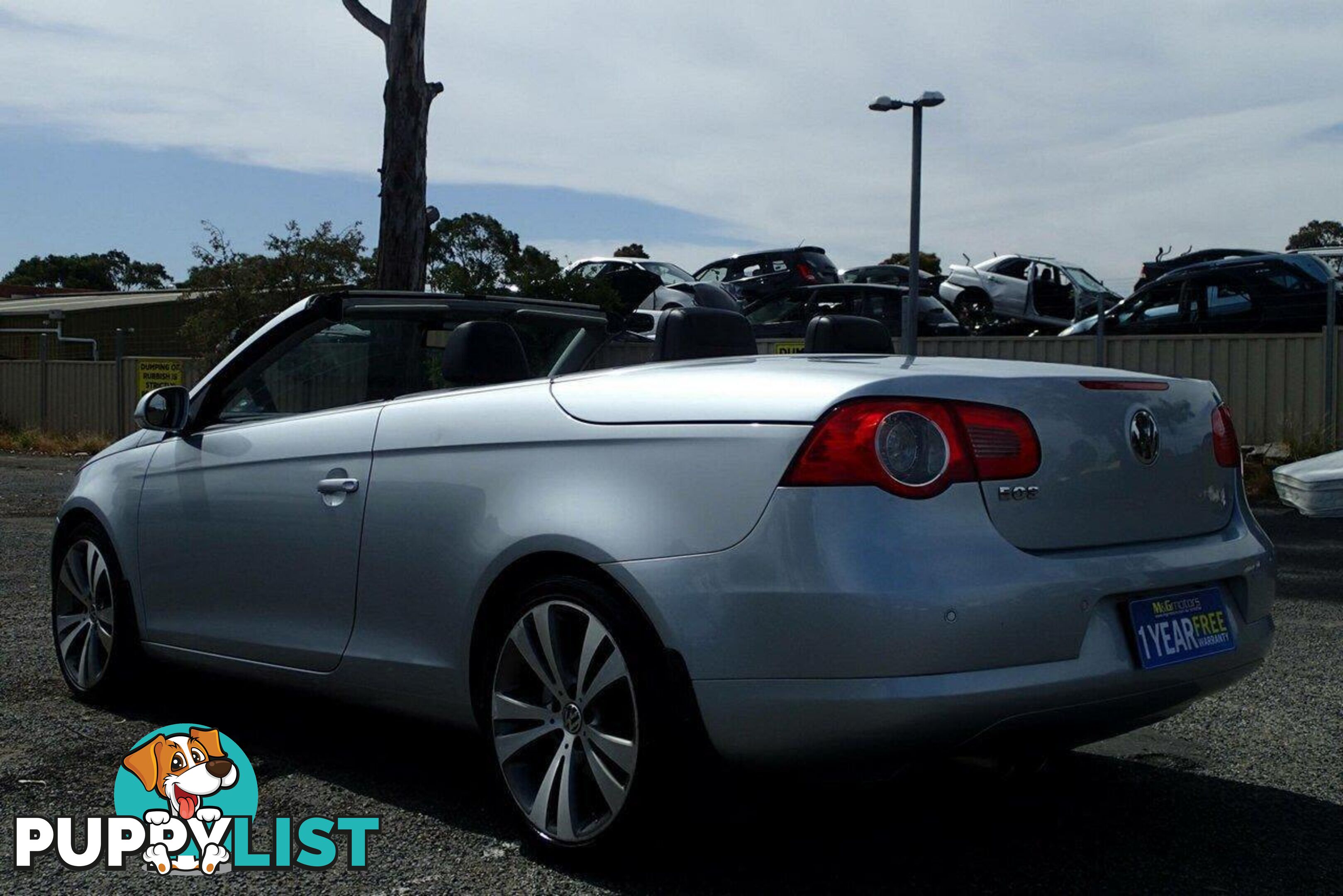 2008 VOLKSWAGEN EOS 147 TSI 1F MY09 UPGRADE CONVERTIBLE, 2 DOORS, 4 SEATS