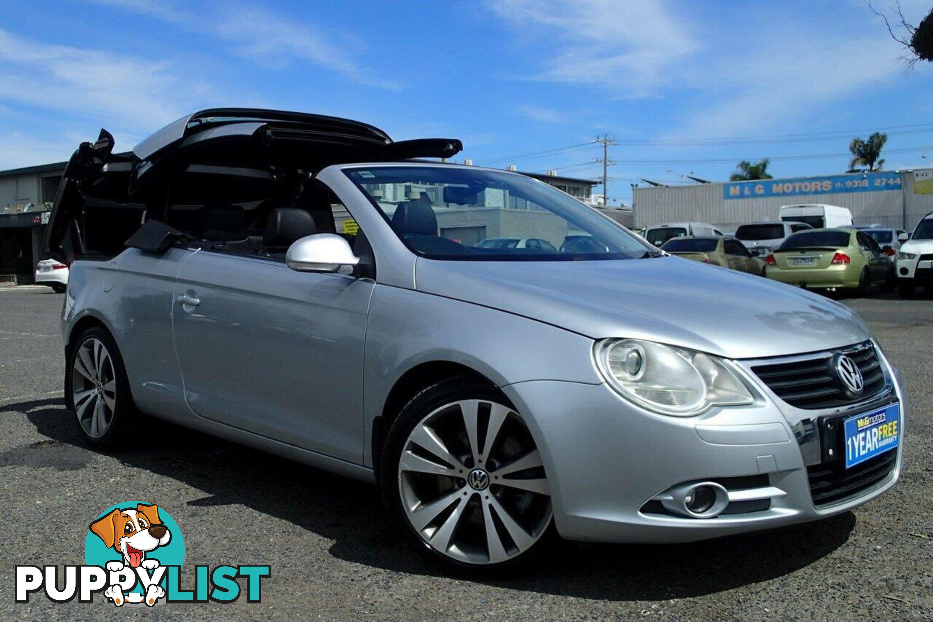 2008 VOLKSWAGEN EOS 147 TSI 1F MY09 UPGRADE CONVERTIBLE, 2 DOORS, 4 SEATS