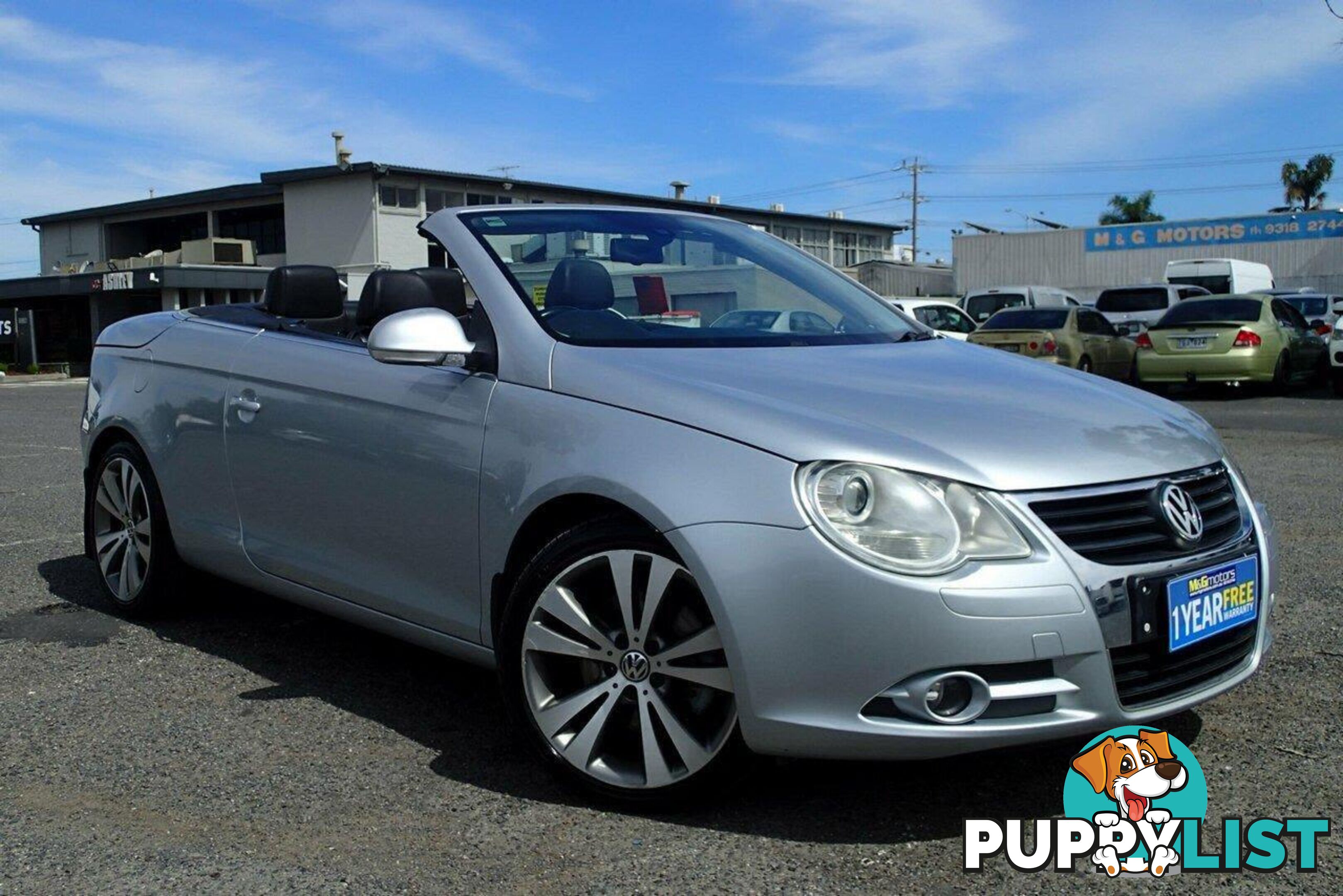 2008 VOLKSWAGEN EOS 147 TSI 1F MY09 UPGRADE CONVERTIBLE, 2 DOORS, 4 SEATS