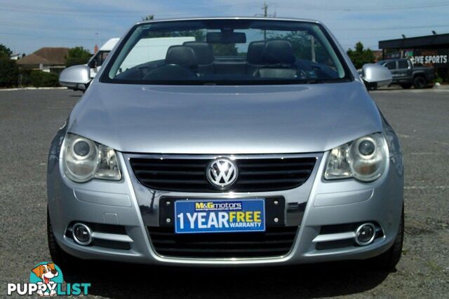 2008 VOLKSWAGEN EOS 147 TSI 1F MY09 UPGRADE CONVERTIBLE, 2 DOORS, 4 SEATS