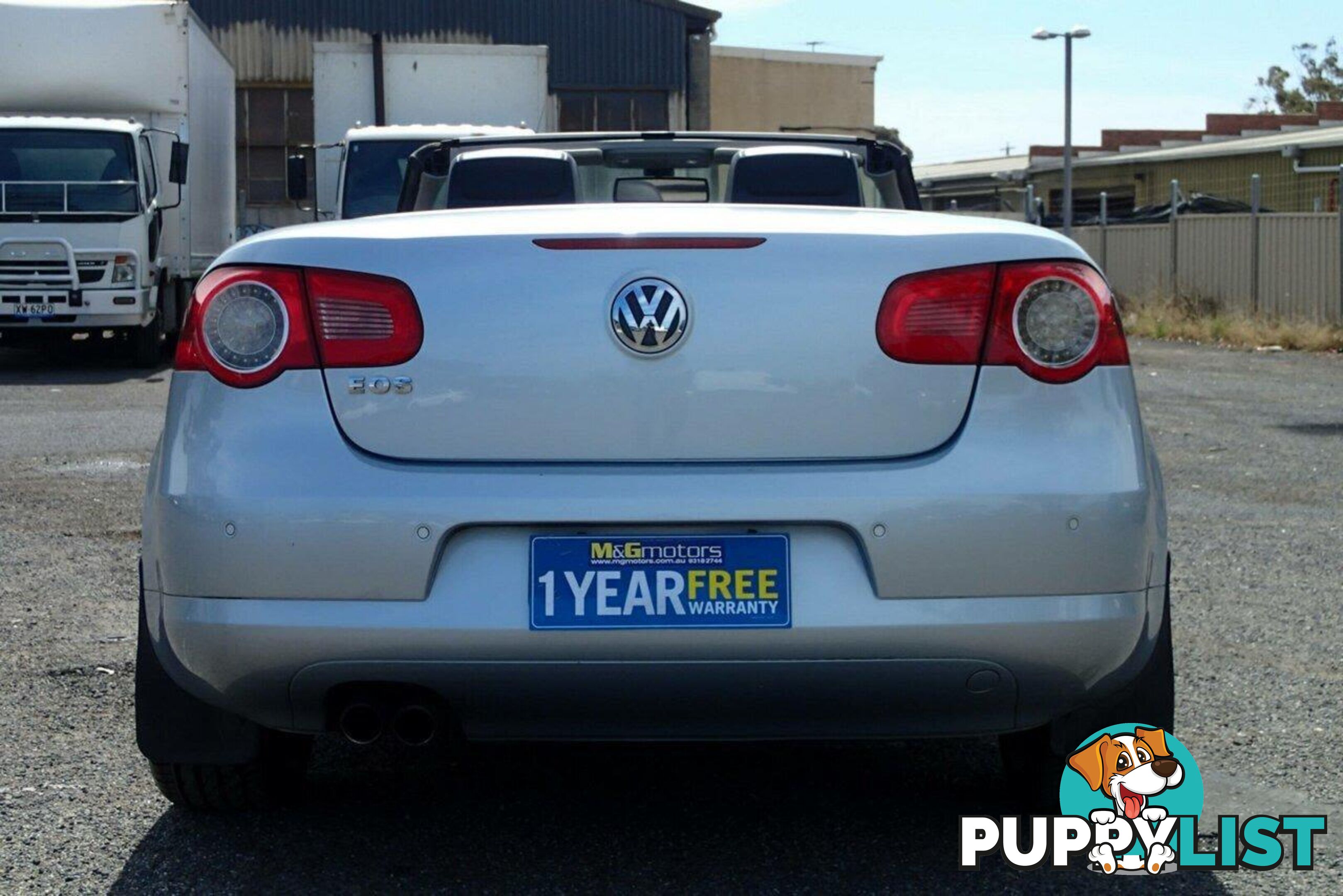 2008 VOLKSWAGEN EOS 147 TSI 1F MY09 UPGRADE CONVERTIBLE, 2 DOORS, 4 SEATS