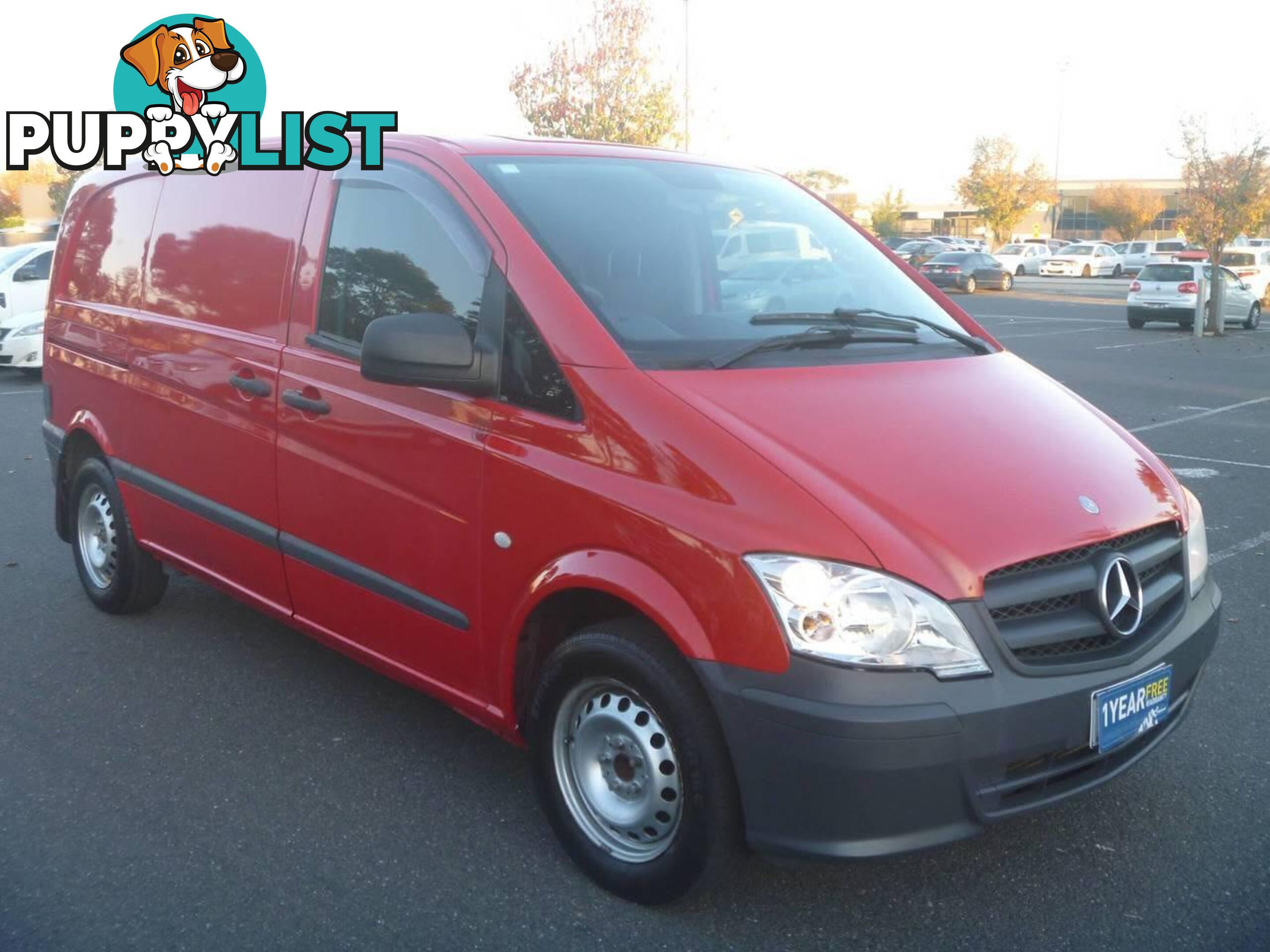 2014 MERCEDES-BENZ VITO 113CDI SWB MY14 COMMERCIAL, 4 DOORS, 2 SEATS