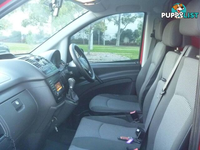 2014 MERCEDES-BENZ VITO 113CDI SWB MY14 COMMERCIAL, 4 DOORS, 2 SEATS