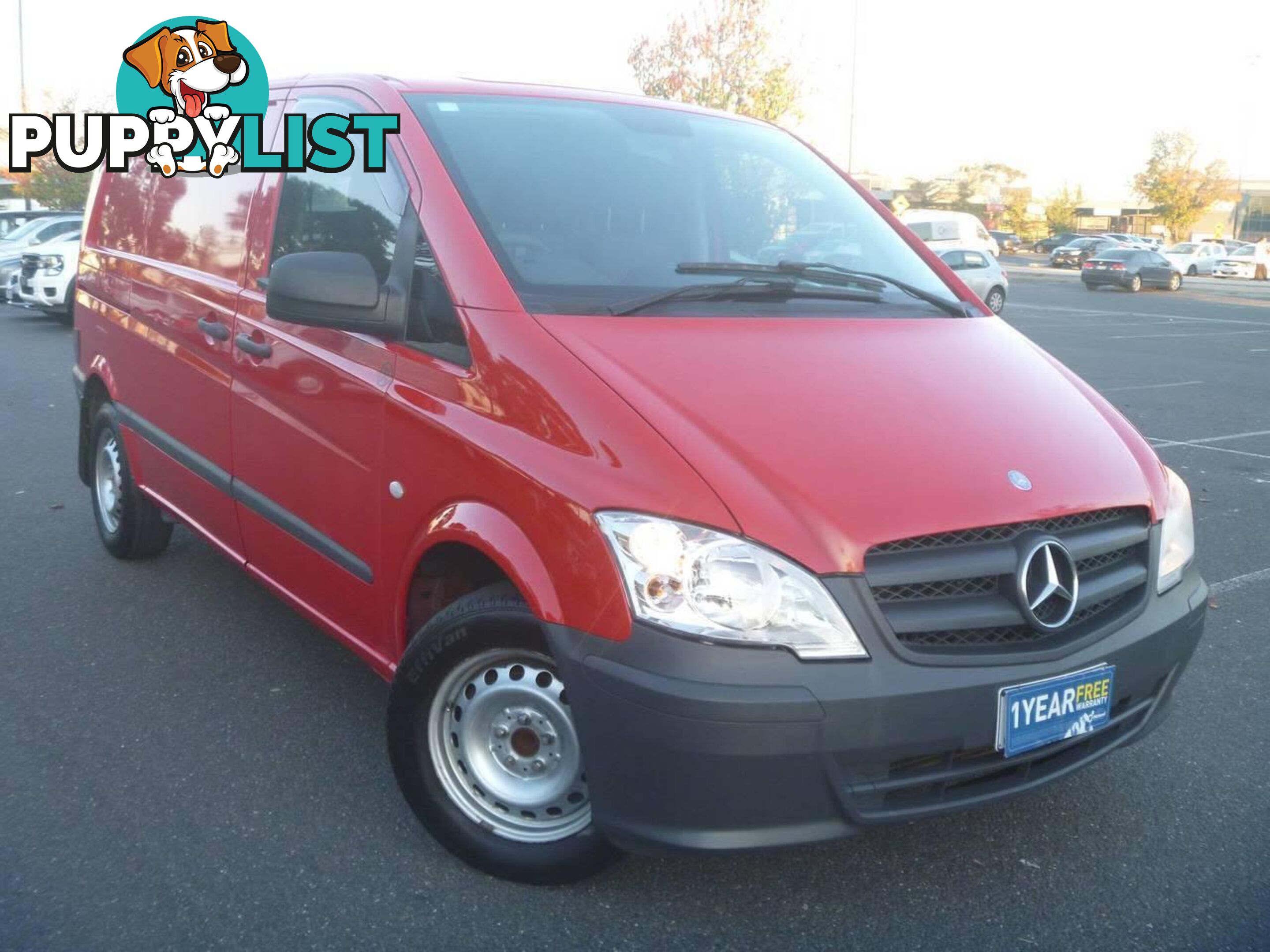 2014 MERCEDES-BENZ VITO 113CDI SWB MY14 COMMERCIAL, 4 DOORS, 2 SEATS