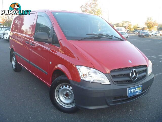 2014 MERCEDES-BENZ VITO 113CDI SWB MY14 COMMERCIAL, 4 DOORS, 2 SEATS