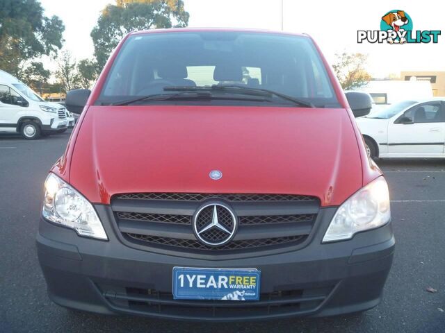 2014 MERCEDES-BENZ VITO 113CDI SWB MY14 COMMERCIAL, 4 DOORS, 2 SEATS