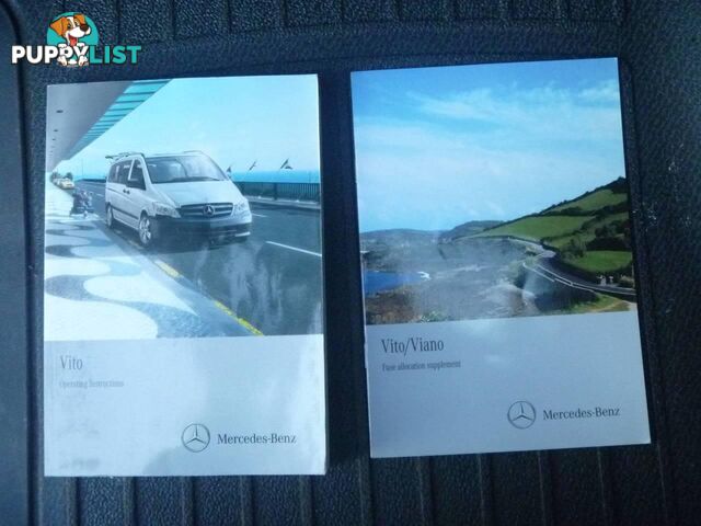 2014 MERCEDES-BENZ VITO 113CDI SWB MY14 COMMERCIAL, 4 DOORS, 2 SEATS