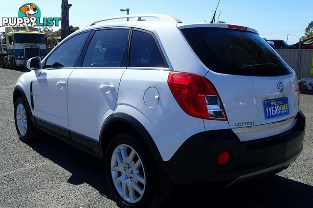 2012 HOLDEN CAPTIVA 5 (FWD) CG SERIES II SUV, 4 DOORS, 5 SEATS