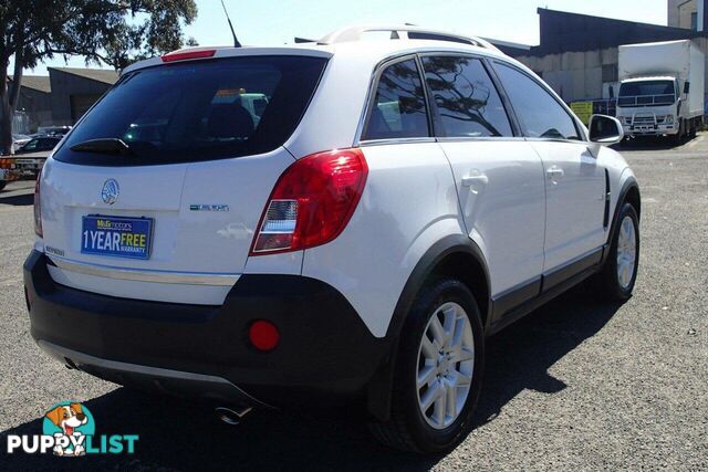 2012 HOLDEN CAPTIVA 5 (FWD) CG SERIES II SUV, 4 DOORS, 5 SEATS