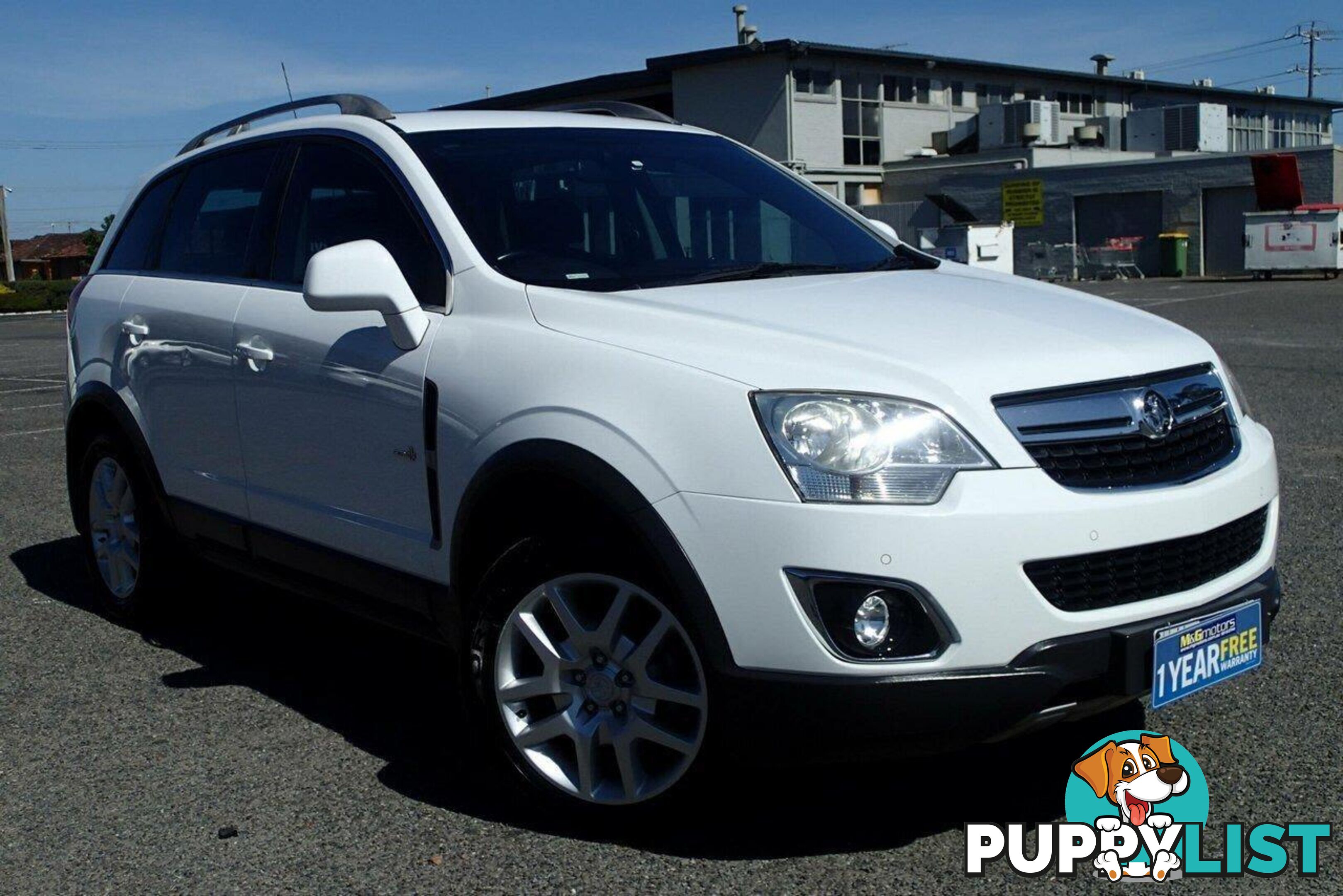 2012 HOLDEN CAPTIVA 5 (FWD) CG SERIES II SUV, 4 DOORS, 5 SEATS